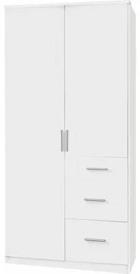 Immagine prodotto di Armadio Joker 90x58x199cm bianco a 2 ante (18808)