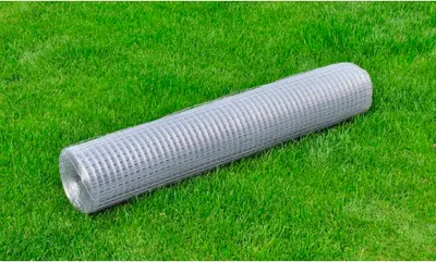 Produktbild von Cloris Designermöbel Drahtzaun für Hühner Verzinkter Stahl 10x1 m Silbern 2024 Neu