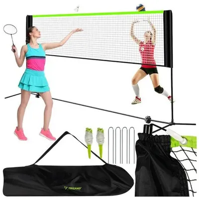 Produktbild von Trizand 25625 Netz für Volleyball, Badminton und Tennis