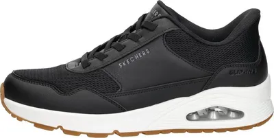 Image de Skechers Slip-Ins: Uno - Banksia Sneakers Laag - Zwart - Maat 46