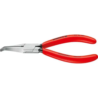 Produktbild von Justierzange L.135mm 40Grad gew.fl.Ku.-Überzug KNIPEX