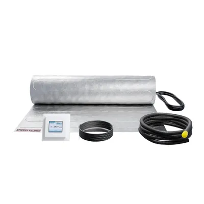 Produktbild von STIEBEL ELTRON elektrische Fußbodenheizung für Laminat und Fertigparkett, Komplettset 1 m², 140 W/m², FTD 140/1 Set Plus, 205736