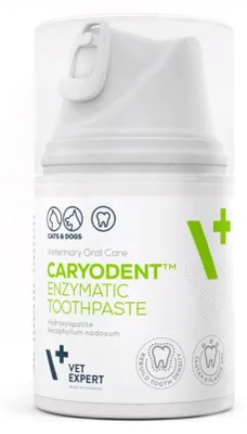 Obrázek produktu pro VETEXPERT Caryodent – Enzymatická zubní pasta – Enzymatická zubní pasta pro psy a kočky – 50 ml