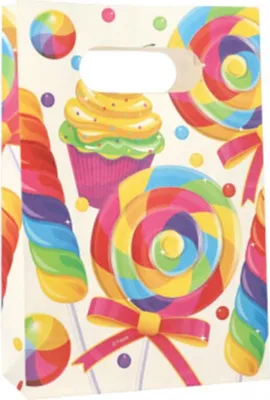 Immagine prodotto di PAPSTAR  88862 PAPSTAR Party-Papiertüten "Candies", 140 x 210 x 60 mm