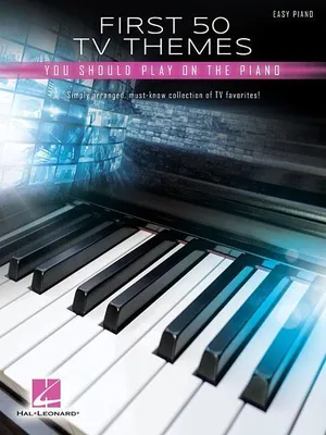 Produktbild von First 50 TV Themes You Should Play on Piano