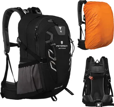 Produktbild von PTN JPS-01-8467 Schwarzer Rucksack
