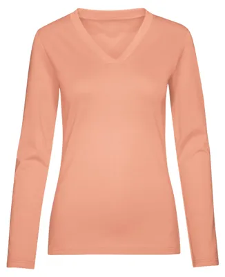Immagine prodotto di Maglia a maniche lunghe TRIGEMA con scollo a V