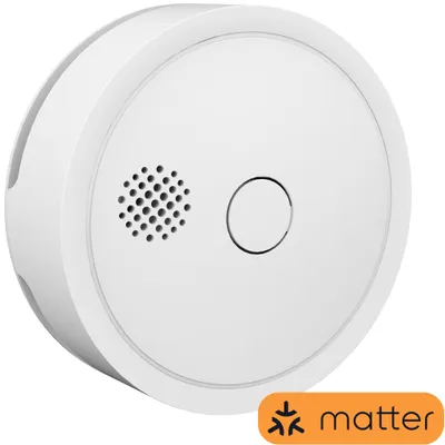 Image de Détecteur de fumée Aroha Home - Compatible avec Home Assistant et Google Home - 1 pièce