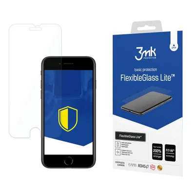 Produktbild von 3mk Display Hybridglas FlexibleGlass Lite für Apple iPhone SE 0,16mm 6H