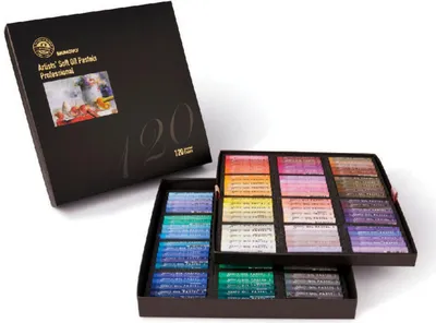 Image de Pastels à l'huile Mungyo Gallery, 120 pièces