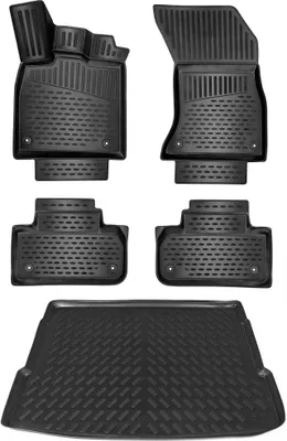 Produktbild von Gummimatten & Kofferraumwanne Set für AUDI Q5 2008-2017