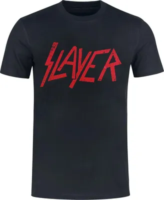 Produktbild von Slayer T-Shirt Herren Logo - Heavyweight schwarz S