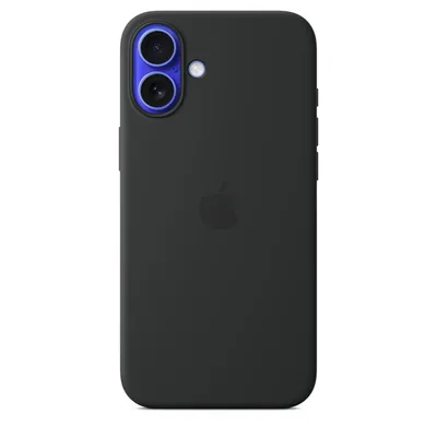 Image de Apple iPhone 16 Plus étui en silicone avec MagSafe - Noir