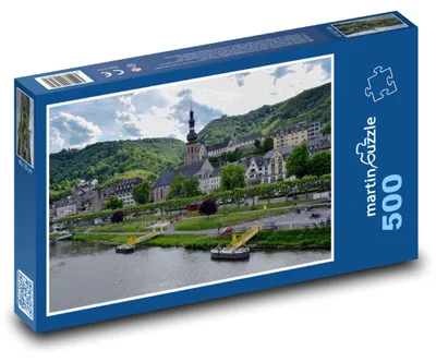 Zdjęcie produktu dla Puzzle 500 Cochem - Widok na Zamek - martinpuzzle