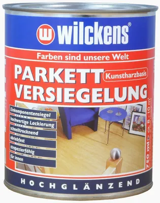Produktbild von Wilckens Parkettversiegelung hochglänzend, 750 ml, Farblos