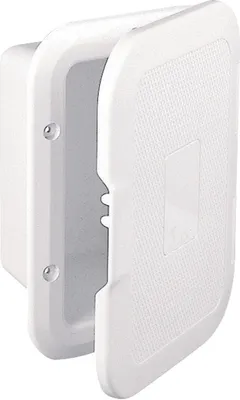 Produktbild von Einbaubox für Duscharmatur mit Klappe 145 x 191 mm weiß