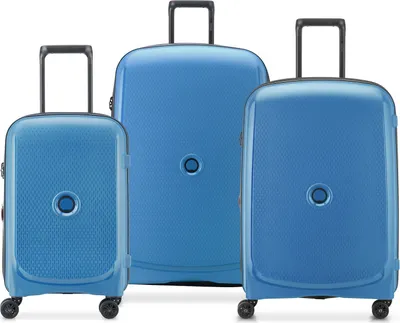 Produktbild von DELSEY PARIS Belmont Plus Expandable 4 Double Rolls Trolley XL / L / S XL Zinc Blue blau 83cm