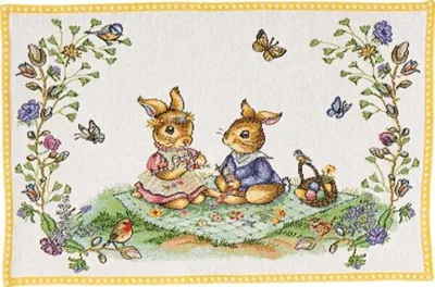 Immagine prodotto di Villeroy & Boch Tovaglietta fantasia primavera Gobelin / tovaglietta picnic 35x50cm