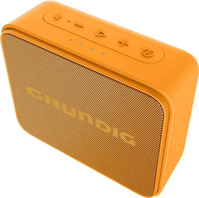 Produktbild von Grundig GBT Jam, 3,5 W, Verkabelt & Kabellos, 30 m, Mikro-USB, Tragbarer Mono-Lautsprecher, Orange