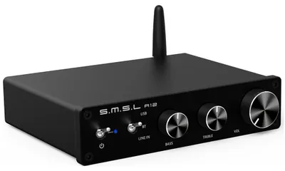 Zdjęcie produktu dla Wzmacniacz stereo Bluetooth 5.0 - moc wyjściowa 160 W - 2 kanały - kompaktowy