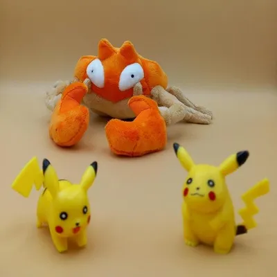 Zdjęcie produktu dla Przytulanka Pokemon Krabby - miękka zabawka 17 cm