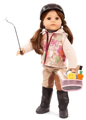 Produktbild von Stehpuppe Hannah Loves Horseback Riding