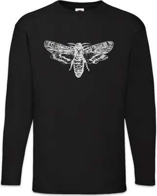 Produktbild von Urban Backwoods Moth, Langarm T-Shirt, Farbe: Schwarz, Größe: L