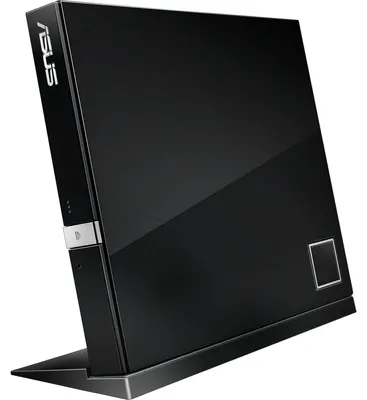 Produktbild von ASUS SBW-06D2X-U, Schwarz, Laptop, Blu-Ray DVD Combo, USB 2.0, 2 MB, 80,120 mm