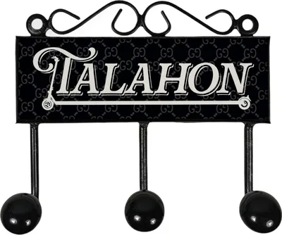 Produktbild von Talahon Kleiderhaken Leiste mit 3 Haken mit Rollerdesign