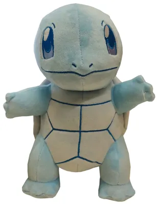 Produktbild von Pokemon Monochrom Plüschfigur (20cm)  Pikachu Glumanda Schiggy Bisasam