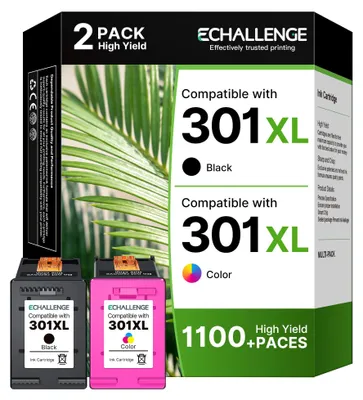 Produktbild von ECHALLENGE 301 301 XL druckerpatronen für HP 301 druckerpatronen Multipack