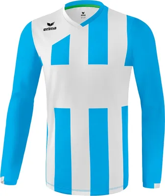 Produktbild von Erima Siena 3.0 Trikot Langarm Herren - Curacao / Weiß  | Größe: M