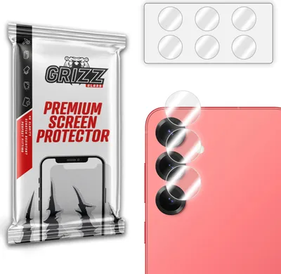 Zdjęcie produktu dla Ochrona aparatu GrizzGlass HybridGlass (2 sztuki) dla Samsung Galaxy S25 - przezroczysta