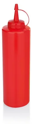 Produktbild von 36x Quetschflasche Set, Ø 7 cm, 0,7 ltr., rot, Polyethylen