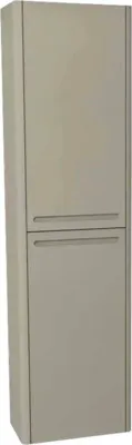 Obrázok produktu pre Kúpeľňová skrinka vysoká Devo Gloria 2.0 sivá matná 40 x 172 x 33 cm GL2-S2DKPR40-1-F111