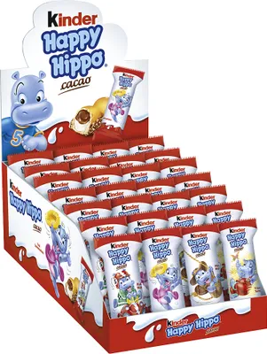 Produktbild von Ferrero kinder Happy Hippo Cacao 28er Big-Pack (28 x 20g)