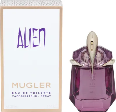 Produktbild von Thierry Mugler Alien, Frauen, 30 ml, Nicht nachfüllbare Flasche, Spray, ALCOHOL. PARFUM/FRAGRANCE. AQUA/WATER/EAU. BENZYL SALICYLATE. LIMONENE. ETHYLHEXYL...