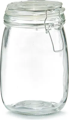 Produktbild von Zeller Vorratsglas m. Bügelverschluss, 1000 ml - Ø11x17; 19992
