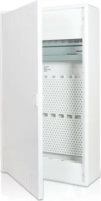 Zdjęcie produktu dla Natynkowy rozdzielacz komunikacyjny ''VISION36K'', 4-rzędowy, 305x515x99mm, biały