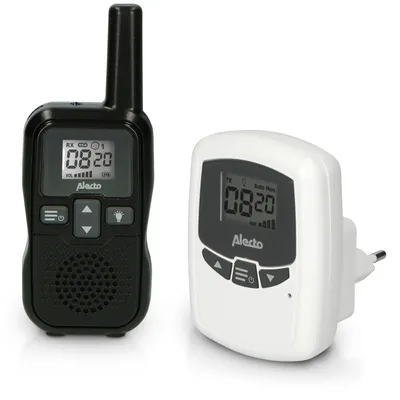 Produktbild von Alecto DBX80BK - Babyphone mit Reichweite von bis zu 3.000 Metern, schwarz