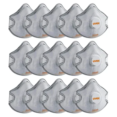 Zdjęcie produktu dla uvex 8732220 15 uvex Atemschutzmasken silv-Air classic 2220 FFP2 DIN EN 149:2001