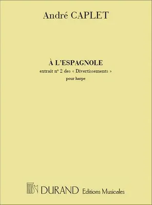 Produktbild von A l'Espagnolepour harpe