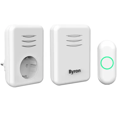 Image de Sonnette de porte sans fil Plug-in et portable