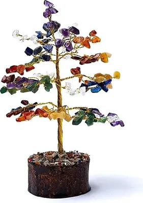 Immagine prodotto di Albero della pietra preziosa 7 Chakra - ±18 cm