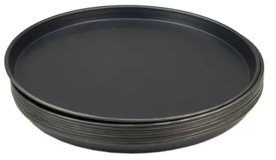 Imagen del producto de Juego de 10 platos profesionales para pizza, diámetro de 40 cm