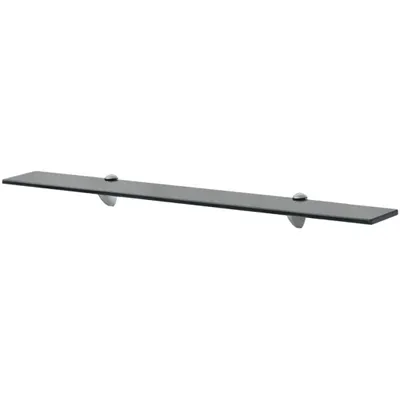 Image de vidaXL Étagères flottantes 2 pcs. Verre 80x10 cm 8 mm