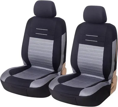 Immagine prodotto di Coprisedili auto Set universale Coprisedili neri Coprisedili grigi Coprisedili neri
