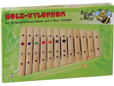 Produktbild von Boogie Bee Holz Xylophon 12 Noten