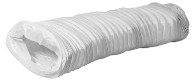 Obrázek produktu pro Flexibilní hadice pro odvod vzduchu, rozměry 110x55 mm, délka 6 metrů, vyrobená z PVC