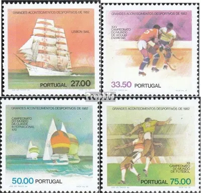 Produktbild von Briefmarken Portugal 1982 Mi 1558-1561 (kompl.Ausg.) postfrisch Segeln